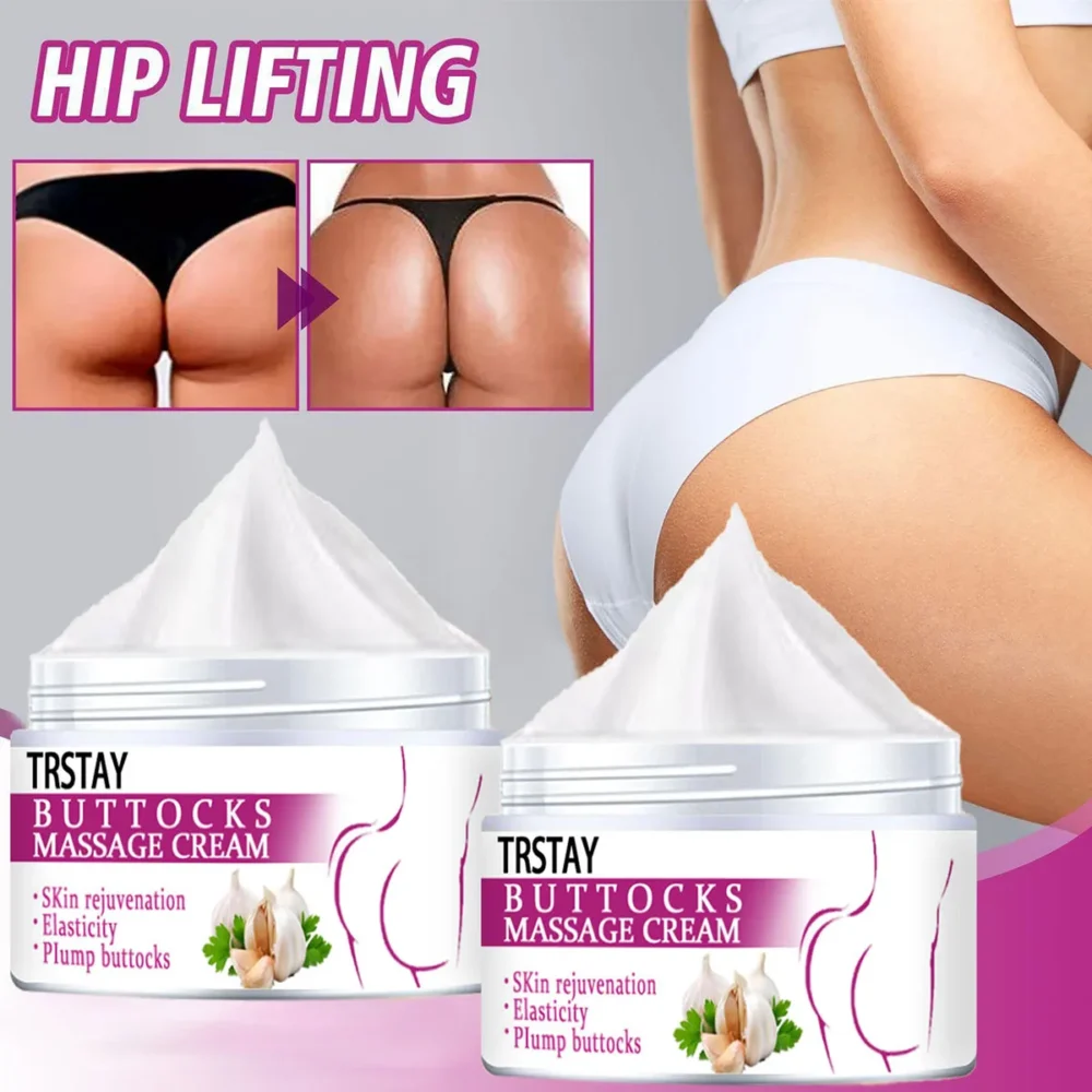 Sexy Buttock Enlargement Cream Hip Butt Ginger Body and Abdomen Slimming Cream Fat Burning Weight Loss Massage Cream
