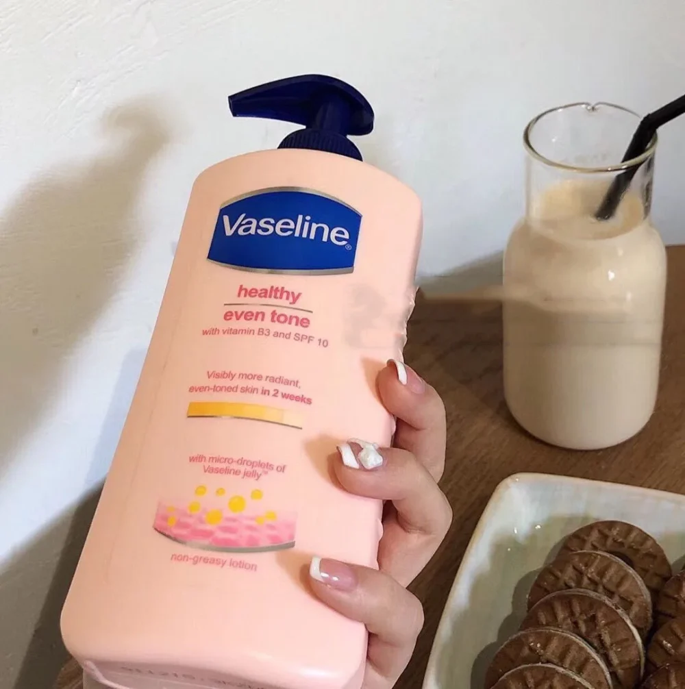 Vaseline Body Lotion for Men and Women 400ML Moisturizing Fragrance Brightening Skin Exfoliating White Vitamin B3 Body Cream - Image 5