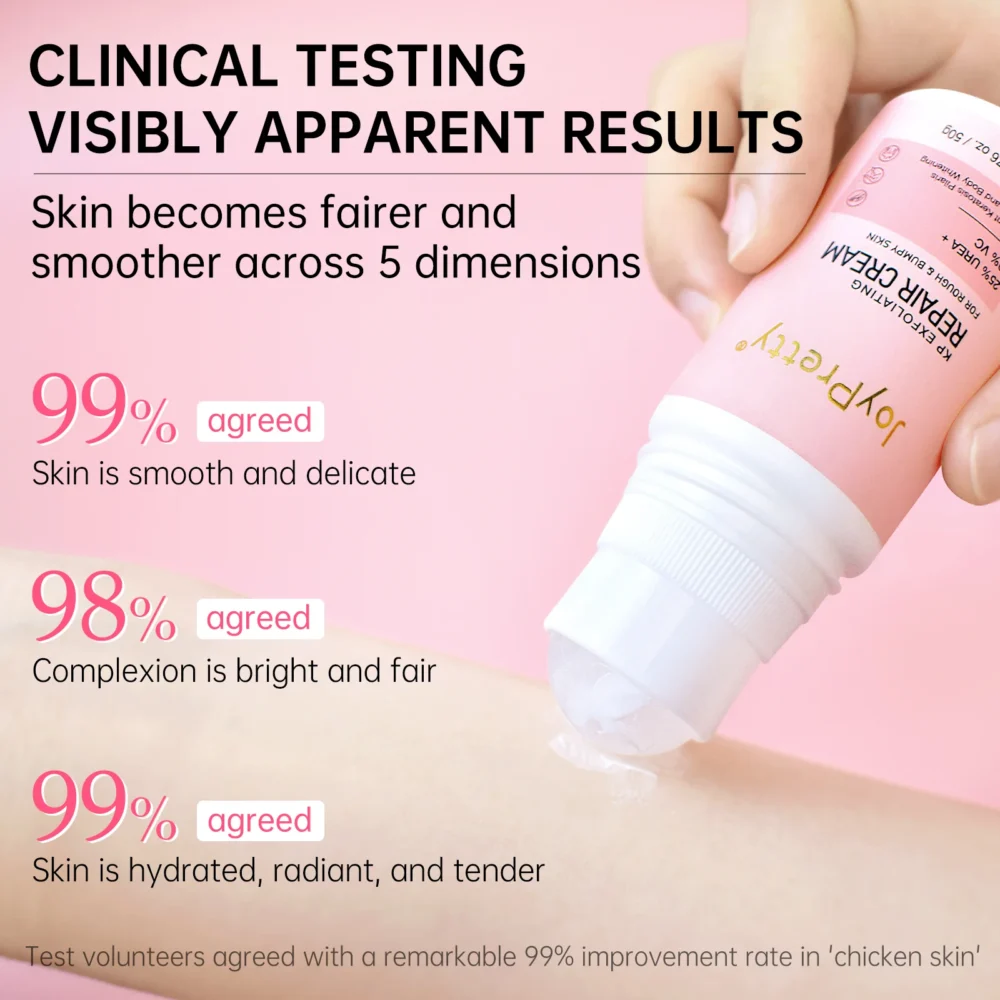 Chicken Skin Removal Cream Body Curing Keratosis Follicle Pore Spot Dull Treatment Whitening Moisturizing Body Care JoyPretty - Image 3