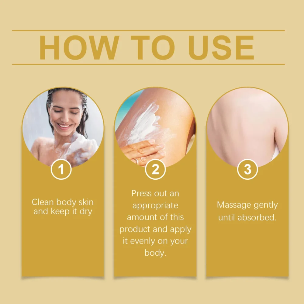 Bee Venom Skin Cream Remove Chicken Skin Firming Smooth Bright Moisturizer Anti-Dryness Improve Sagging Lifting Body Milk Lotion - Image 6