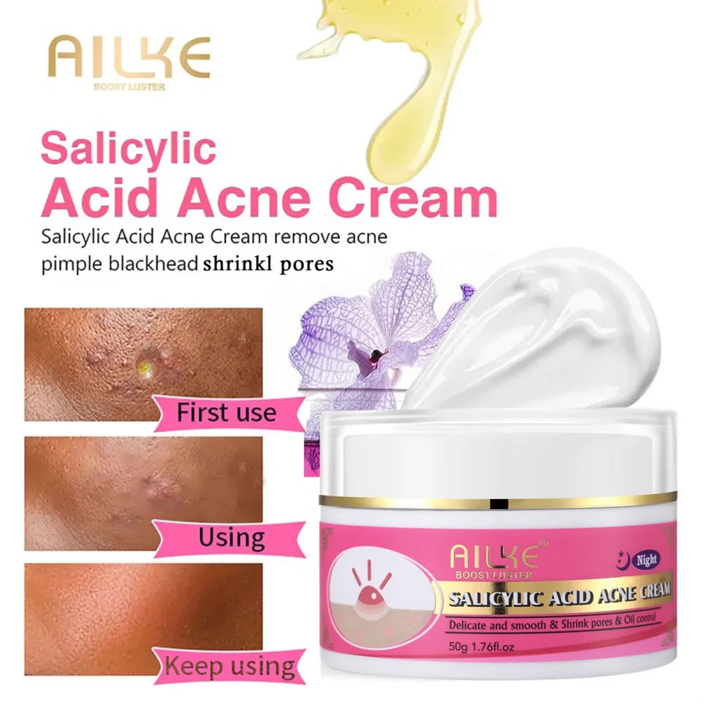 AILKE AHA Organic Skin Glowing Set, Whitening Lotion, Reduce Dark Spots, Acne, Cleaning, Moisturizing, for All Skin Types - Image 3
