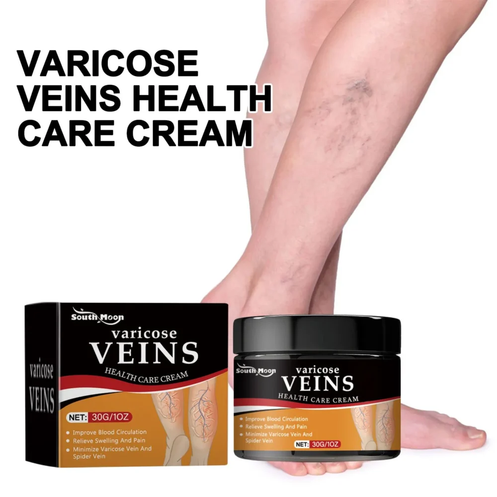 Leg Treatment Cream Reducing Varicose Veins Remove Redness Repair Phlebitis Relieves Bulge Improving Circulation Body Care Cream - Image 3