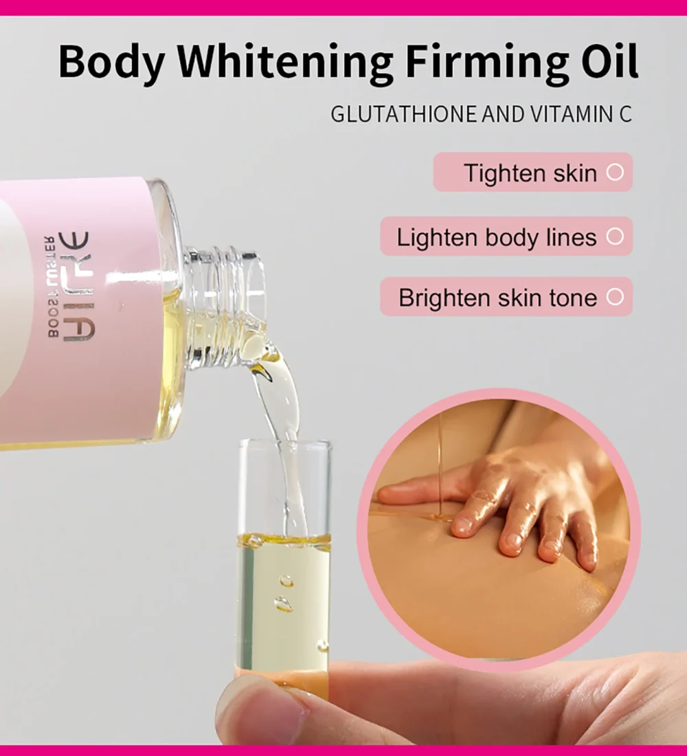 AILKE Whitening Remove Black Spots Facial Skin Care Lotion Moisturizing Cream Body Glutathion Vitamin C Black Skin Face New Set - Image 5